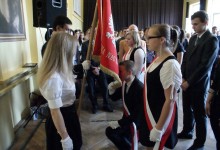 Uroczyste przekazanie sztandaru szkoły